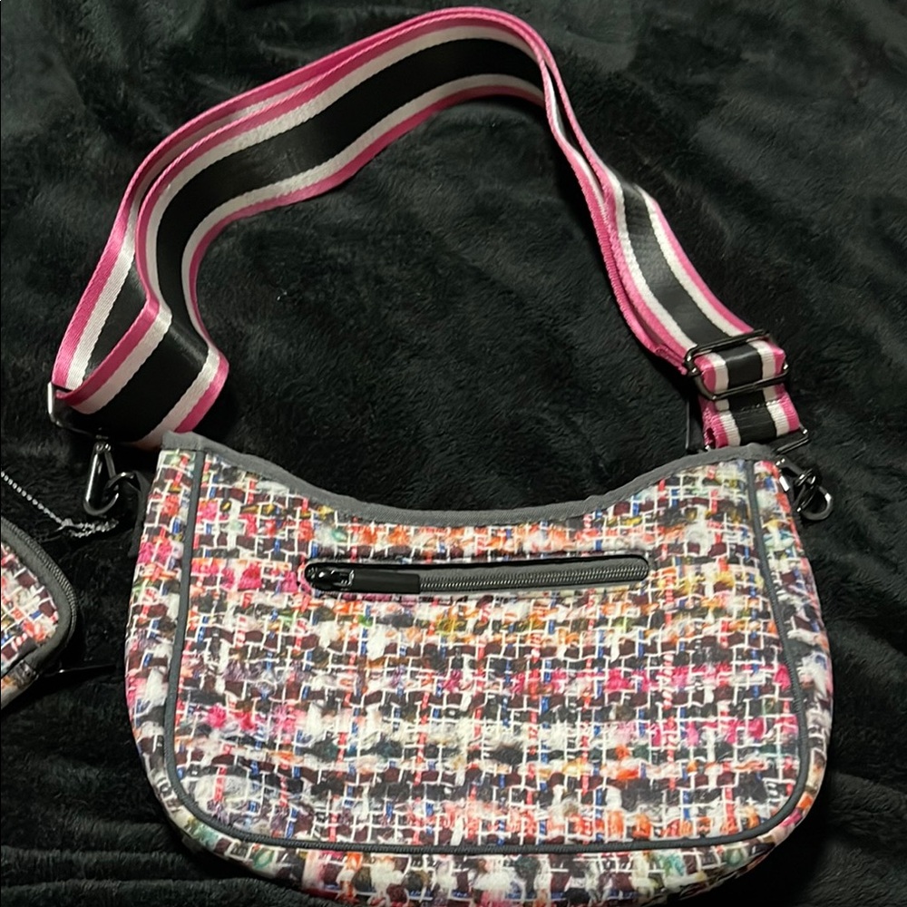 Multicolor haute shore neoprene bag